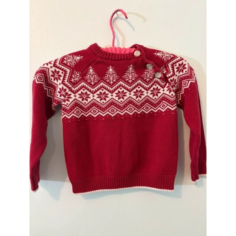 Gymboree 4T holiday sweater 100% cotton